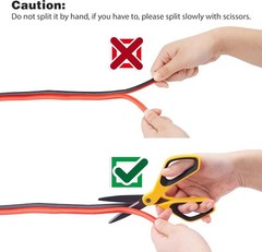 CARTMAN 4 Gauge 16 Feet Jumper Cables 300AMP Heavy Duty Booster Cable in Carry