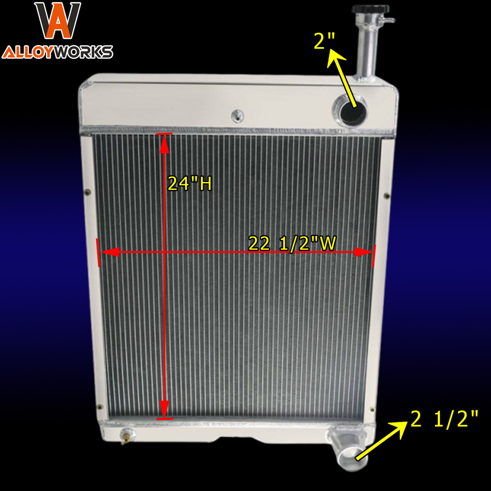 A71611C1 4 Rows Radiator Fits International 766 886 986 966 1066 1466 1486 1566
