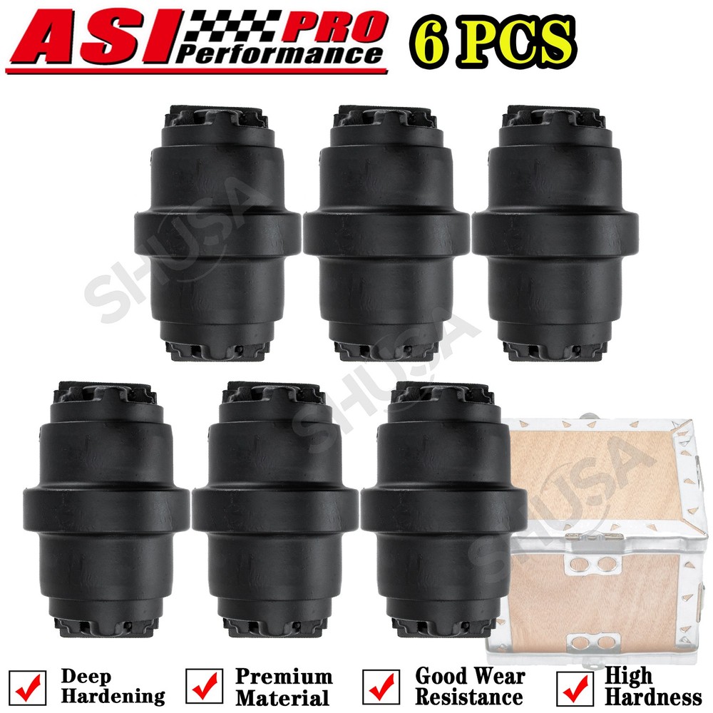 6PCS Track Roller Bottom Roller For John Deere 35G Excavator Undercarriage HOT