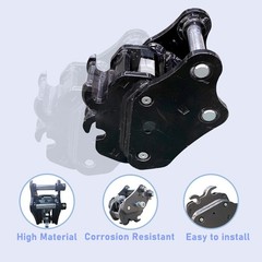 NEW Quick Change Hitch Attachments for Mini Excavator with 2 Pins USA Free Ship
