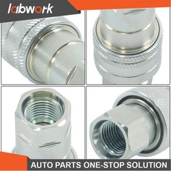 Labwork High-Pressure Hydraulic Coupler Pair LVA16843 + AW32184 For John Deere