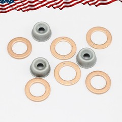 Fit For Kubota V2203 V2403 V1902 Injector Seal Kit With Heat Shield 19077-53650