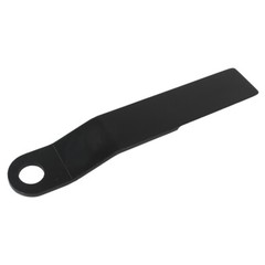 2pcs AR400 Heavy Duty Steel Mower For King Skidsteer Brush Hog Cutter Blades