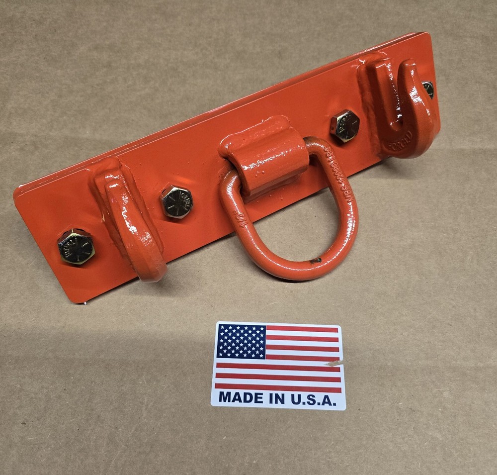JD John Deere, Kubota Compact Tractor Bolt on Chain Hooks, D Rings