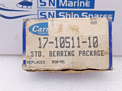 Carrier 17-10511-10 Std Bearing Package 5PCs In Lot