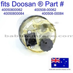fits DOOSAN Fuel Filter and Bowl DX140 DX160 DX190 DX210 DX220 DX225 DX235 DX255