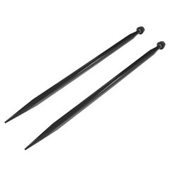 2-Pack Hay Spike 49″ Square Bale Spear For Bobcat Skidsteer Tractor 9000lb Cap
