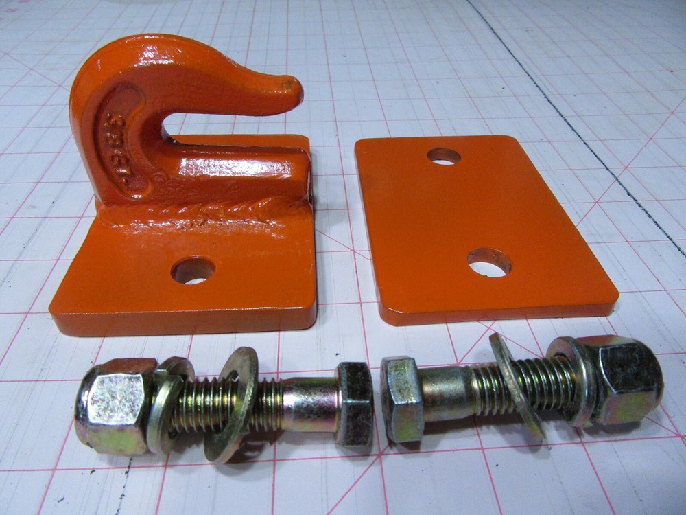 kubota Tractor loader 5/16 grab bucket hook bolt on. *USA CERTIFIED WELDED*