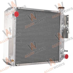 4-Row Aluminum Forklift Radiator For Hyster Yale Models AT Part # 1329169
