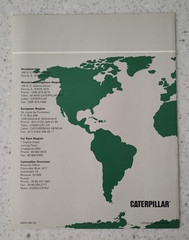 CATERPILLAR BROCHURE – HEAVY MACHINE CATALOG – WORLD TRADE