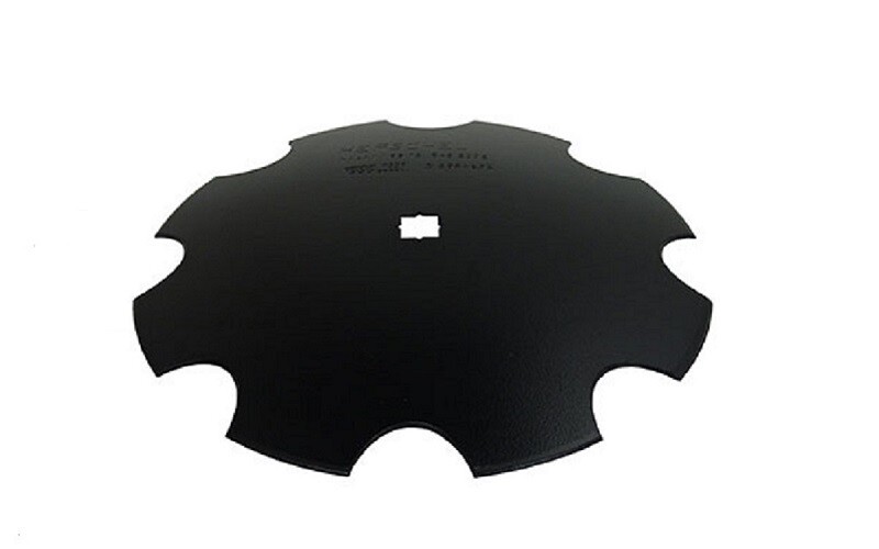 16″ Notched Disc Harrow Blade Dual-Punched 7/8″ x 1″ Round 11 Gauge 3 MM Round