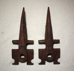 M-2041 Sickle Bar Mower Cast Iron Rock Guards Lot of 2