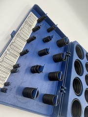 397pc O-Ring Assortment -Metric- Nitrile Rubber Construction! Item #67580