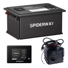 24V(25.6V) 105Ah LiFePO4 Lithium Battery for Genie Skyjack JLG Boom Scissor Lift