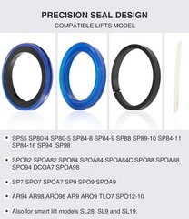 Hydraulic Cylinder Seal Kit for Rotary Lifts – Compatible with Multiple Models