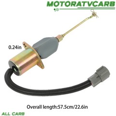 ALL-CARB SA-3999-12 Shut Down Solenoid 1752ES RSV Shutoff Solenoid for Cummins