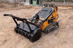 MINI Skid Steer Loader 32” Forestry Mulcher Attachment USA STOCK