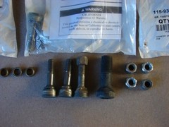 LOT 5 Toro Stump Grinder TEETH, Pocket BOLT asm 115-9385 STX-26 STX-38 tooth USA
