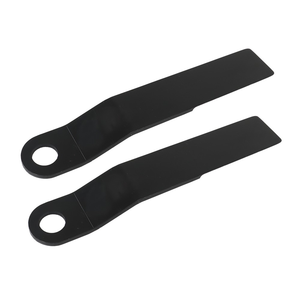 2pcs Heavy Duty Steel Mower AR400 For King Skidsteer Brush Hog Cutter Blades
