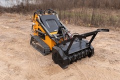 MINI Skid Steer Loader 32” Forestry Mulcher Attachment USA STOCK