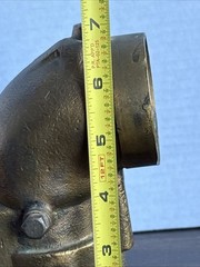 Vintage Antique Brass Tractor Carburetor Part Marked AAe 1 , 5lbs 4oz 7” L Rare!