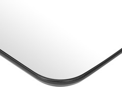 HECASA Upper Mirror Glass and Base Compatible with 2003-2009 Chevy Chevrolet Kod