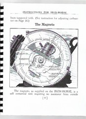 Johnson Iron Horse Engine Operators Owners Manual 1935