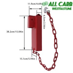 Forklift Trailers Hitch Receiver 2″ Towing Adapter Pallet Forks Attachment