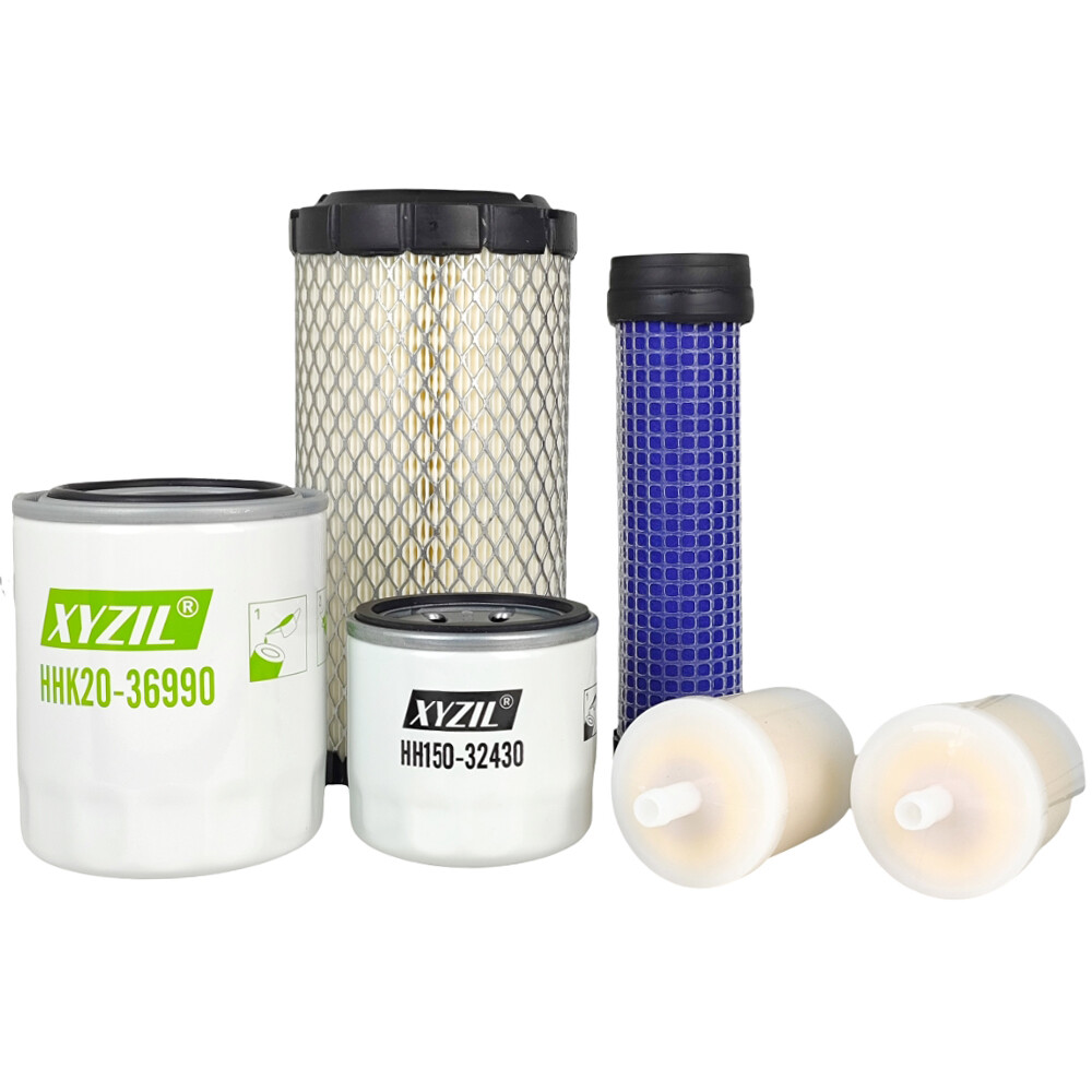 Filter Kit Fit for Kubota HHK20-36990 HH150-32430 K1211-82320 12581-43012
