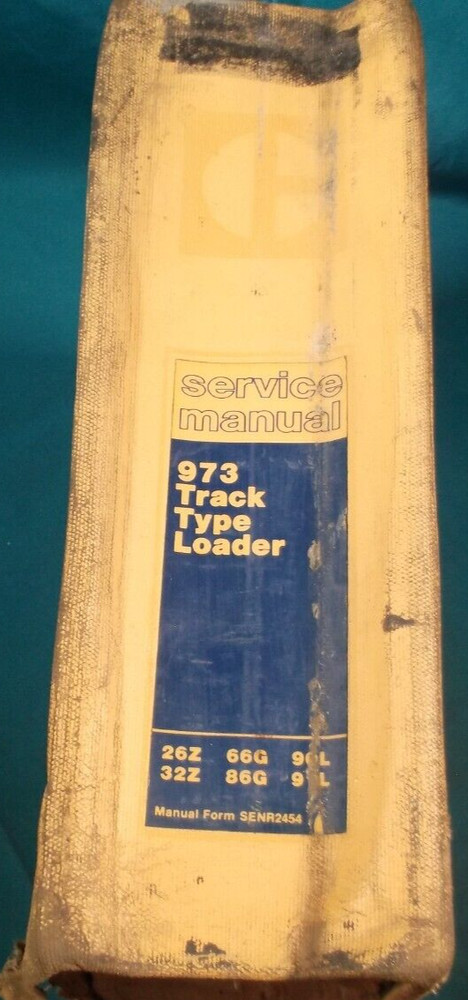 CAT CATERPILLAR 973 TRACK TYPE LOADER DOZER SERVICE SHOP REPAIR MANUAL