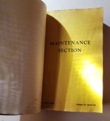 TM5 3042 War Department Technical Manual Diesel Tractor Caterpillar Bulldozer