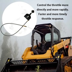 For Mini Excavator Manual Bendable Control Throttle Cables Throttle Cable 40in