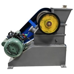 220V Jaw Crusher Rock Crush Machine 6-30mm Outlet Adjustable Stones Crusher