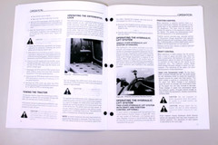 Ford 1700 Tractor Owners Operators Manual Maintenance Diesel Operations Book