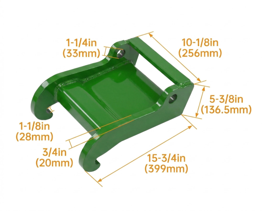 JMA Weld-On Adapter Head Fits Bobcat X-Change Quick Coupler Steel
