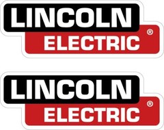 Lincoln (2) Electric Welder Stickers 6.5″ X 19.0″ Free Ship and Tracking P
