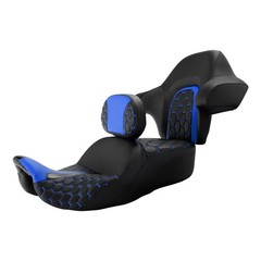 Gel Cushion Rider Backrest Tour Pack Trunk Pad fits 09-23 Road King Street Glide