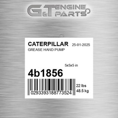 4B-1856 GREASE HAND PUMP fits CATERPILLAR (NEW AFTERMARKET)