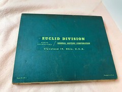 1950s Euclid Heavy Tractor/Scraper Parts GMC Catalog