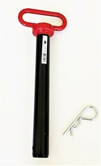 2 GOLIATH INDUSTRIAL RED 1-1/8″ X 8-1/2″ TRACTOR HITCH PINS WAGON TRAILER RHP118