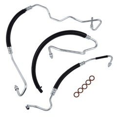 3pcs Power Steering Hose Set for Chevy Silverado GMC Sierra 2500 HD 3500 6.6L V