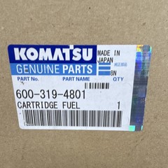 Komatsu Cartridge Fuel Filter 600-319-4801 MPN Genuine Part Made in Japan