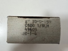 Ametek Gauge 2″ 30-0-150 C500 1/8LM 49609 NOS