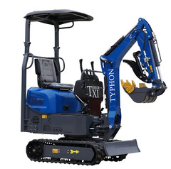 FREE SHIP Mini Excavator 1 Ton Digger 13.5hp Gas Tracked Crawler B&S EPA Engine