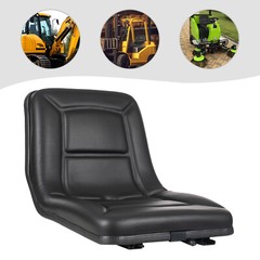 Universal Forklift Seat Adjustable Tractor Seat PU Bulldozer Seat Drainage Hole