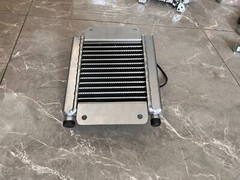 AGT Radiator Plus Hydraulic Oil Cooler Fan For H12/QH12Mini Excavator Attachment