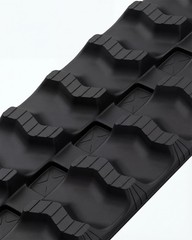 2 Pack 180x60x35 Tear-Resistant Rubber Tracks for Mini Excavator Replacement