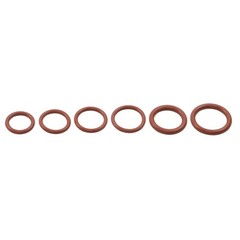 185 Pcs FKM Brown O-Ring Kit,75A Durometer,18 Kind Size from 2.57mm to 20.22mm