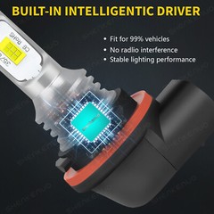 For Honda Foreman Rubicon 520 2020 2021 2022, LED Headlight Bulbs 12V 35/35W
