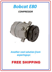 Compressor for E80 BOBCAT V5 20-10947-AM 5110394 01131527 90264620 11090